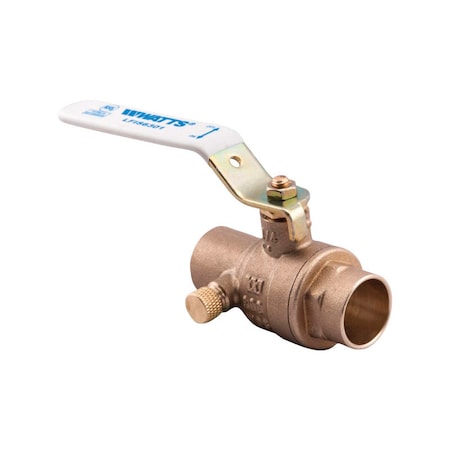 Watts SOLDER BALL VALVE 1/2"" 123628